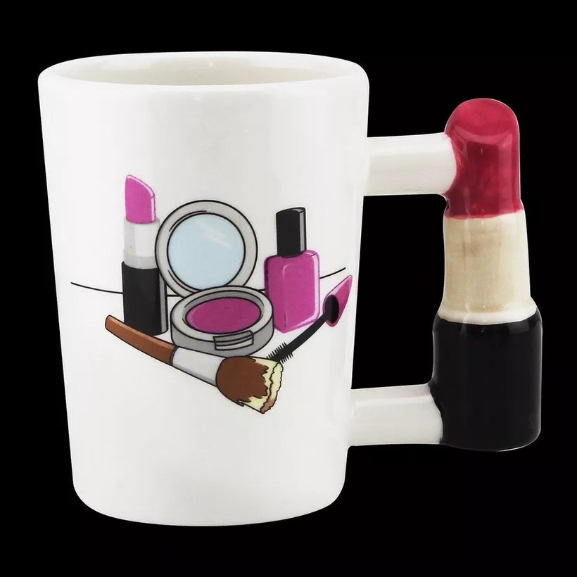 3D Creative, Unique and Attractive Handel Art Design Ceramic  Mug For Coffee & Tea Lover, Travel Lover, Fashion Lover, Food Lover Craft Lover Art Lover etc, Quality Ceramic Mug Gift for Kids, Adults, Man, Women, Boys & Girls.