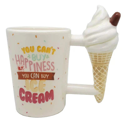 3D Creative, Unique and Attractive Handel Art Design Ceramic  Mug For Coffee & Tea Lover, Travel Lover, Fashion Lover, Food Lover Craft Lover Art Lover etc, Quality Ceramic Mug Gift for Kids, Adults, Man, Women, Boys & Girls.