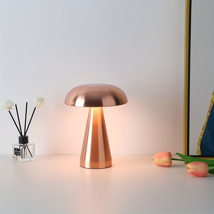 Mushroom Shaped Cordless Lamp - LMP YA27