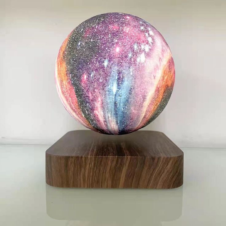 Smart Galaxy Multicolor Levitating Universe Moon Floating 3D Desk Lamp