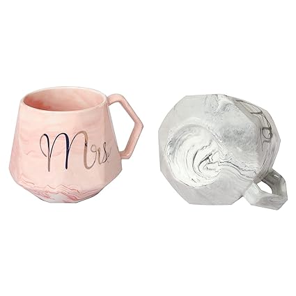 Mr. and Mrs. Ceramic Coffee Mugs Set of 2 , Coffee Mug, Birthday Gift, Couple Gifts, Anniversary Gift for Couple Special, Wedding Gift for Couples, etc.