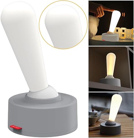 Portable Joystick Control Night Light, USB Rechargeable Led Light, Lever Wall Night Light Dimmable Night Light  For Office & Home Decor Adjustable Brightness Night light lamp