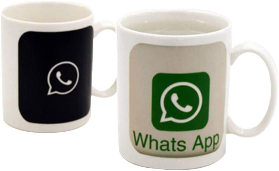 Whats app Logo Printed Colour Changing Ceramic Tea/Coffee Mug