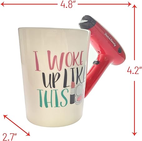 3D Creative, Unique and Attractive Handel Art Design Ceramic  Mug For Coffee & Tea Lover, Travel Lover, Fashion Lover, Food Lover Craft Lover Art Lover etc, Quality Ceramic Mug Gift for Kids, Adults, Man, Women, Boys & Girls.