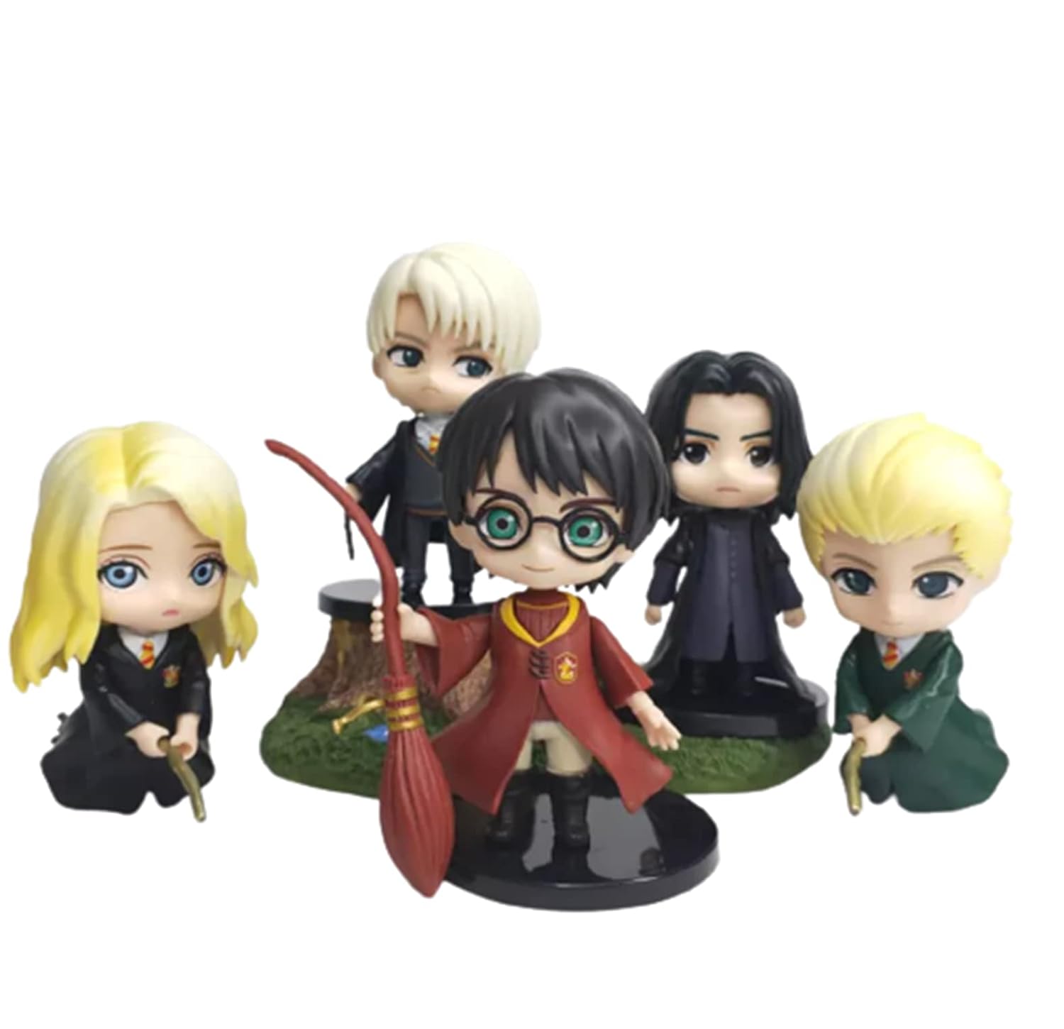 Harry Potter Action Figure Toys for Kids, Kids Toys, Toys for Girls, Toys for Boys, Action Figures, Miniature Toys, Birthday Gift, Collectible Figurine (Pack of 5)