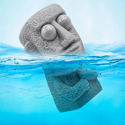 Featuring a Simulation Design, are Ideal Stress Relief and Anxiety Sensory  Eye Popping Rock Man Toy for Anxiety Stress Relief Lovers.