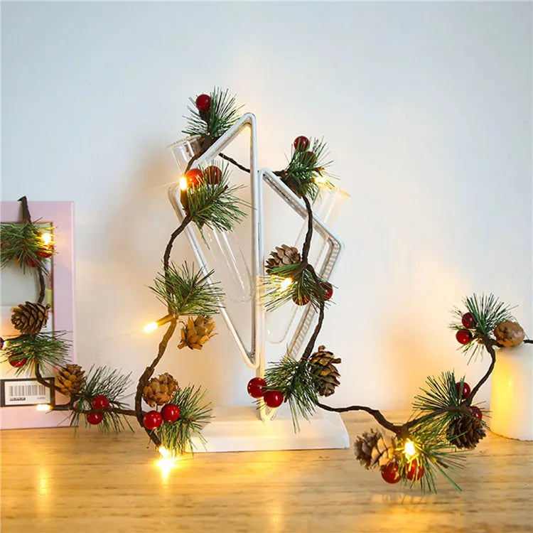 Christmas PineCones String Lights