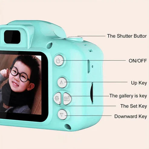 Mini Digital Kids' Waterproof Camera for Outdoor Photography Fun