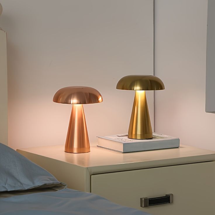 Mushroom Shaped Cordless Lamp - LMP YA27