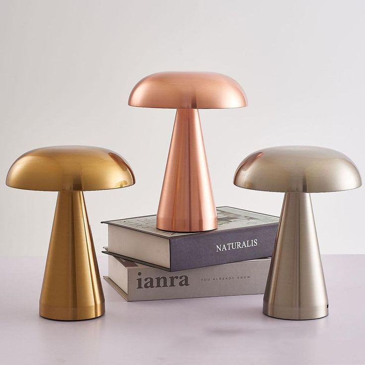 Mushroom Shaped Cordless Lamp - LMP YA27