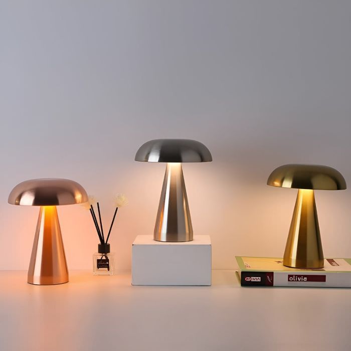 Mushroom Shaped Cordless Lamp - LMP YA27