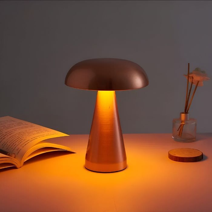 Mushroom Shaped Cordless Lamp - LMP YA27