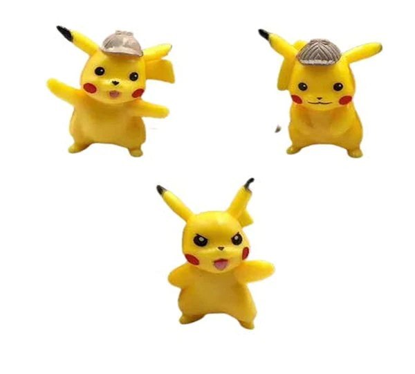 Pikachu Action Figures (Set of 6)